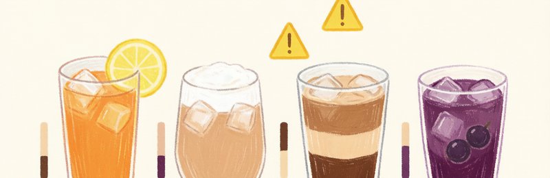 港式饮料含糖量对比配图