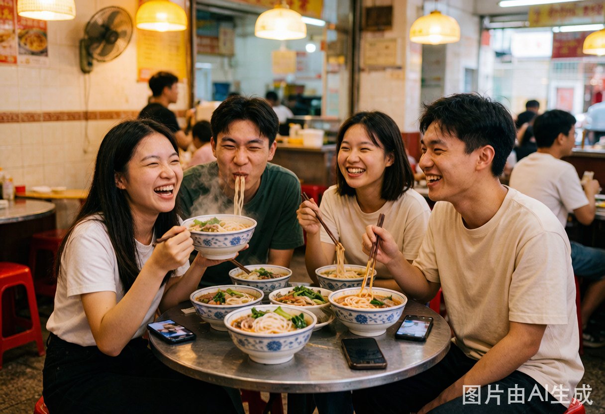年轻人把螺蛳粉变成社交货币
